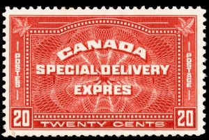 Canada Scott E5 Unused hinged.