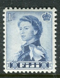 FIJI; 1959 early QEII issue fine Mint MNH 1d. value