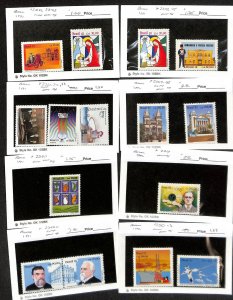 Brazil, Postage Stamp, #2321..2352 Mint NH Lot, 1991-1992
