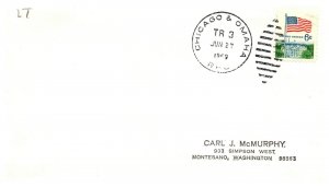 1969 Chicago & Omaha R.P.O.Railroad #124