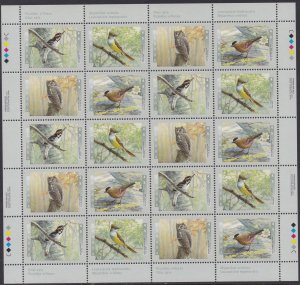 1713a Birds Of Canada Sheet MNH
