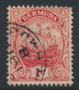 Bermuda  SG 46 SC# 42 Used  Red see details and scans