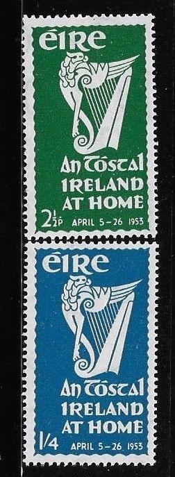 Ireland 1953 National Festival An Tostal Sc 147-8 MH A594