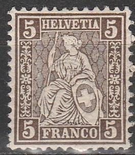 Switzerland #61 F-VF Unused  (S5520)