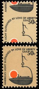 1608, Mint VF NH - Nice Misperforated Error With Normal ** Stuart Katz