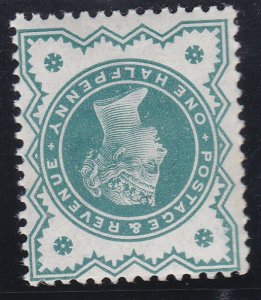 SG 213wi ½d Blue Green Jubilee  UNMOUNTED MINT/MNH