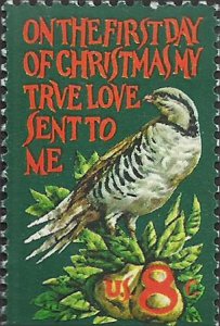 # 1445 MINT NEVER HINGED PARTRIDGE IN A PEAR TREE