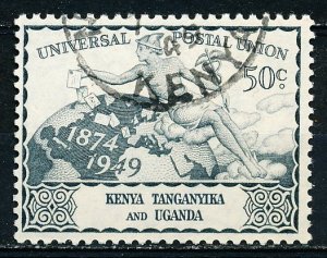 Kenya Uganda & Tanganyika #96 Single Used