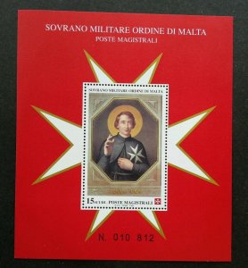 *FREE SHIP Malta Sovereign Military Order Of Malta 1999 (miniature sheet) MNH