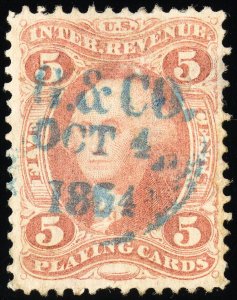 US Stamps # R28c Revenue Used VF Neat Cancel