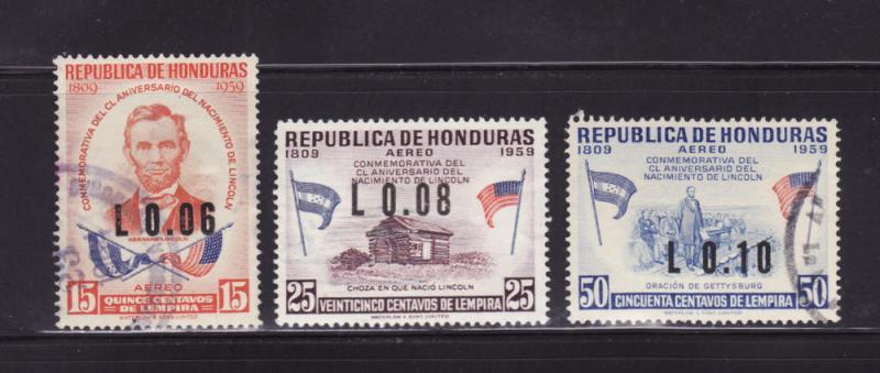 Honduras C316-C318 U Abraham Lincoln (A)