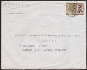 CONGO 1961 cover to UK ex Masi-Manimba.....................................A7503