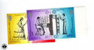 Jersey #203a, 205a MNH - Stamp - CAT VALUE $1.40