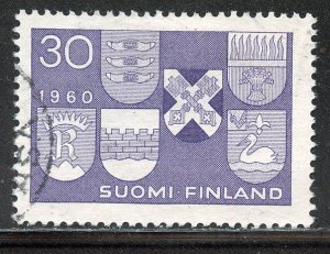 Finland # 366,  Used.