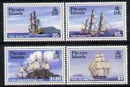 Pitcairn Islands 1998 Ships perf set of 4 unmounted mint ...