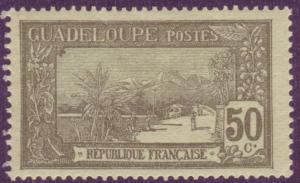 Guadeloupe #74 Mint VF