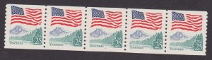 US #2280 Yosemite Flag F-VF MNH PNC5 #7 (Block tag)