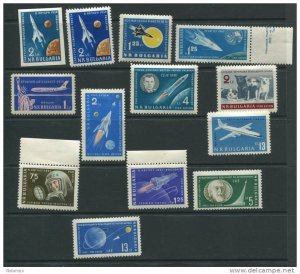 Bulgaria 1959-2 Accumulation MNH/MH Airmail CV 87.10 euro