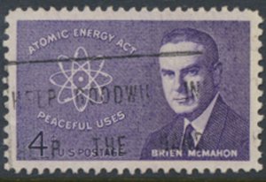 USA  SC#  1200   Used 1962 Atomic Energy  see scan