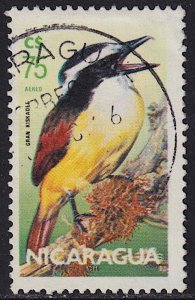 Nicaragua - 1986 - Scott #1506 - used - Bird Gran Kiskadee