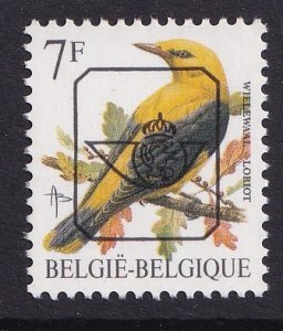 Belgium  #1442    MNH  1992  birds  7f  pre cancelled