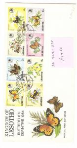 LESOTHO FIRST DAY COVERS