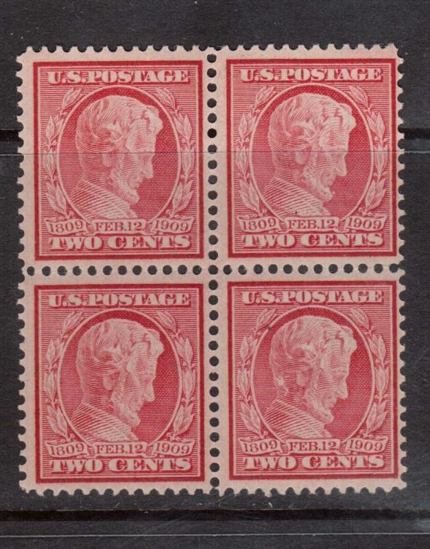 USA #369 Mint Block **With Certificate**