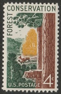 US 1122 Forest Conservation 4c single MNH 1958