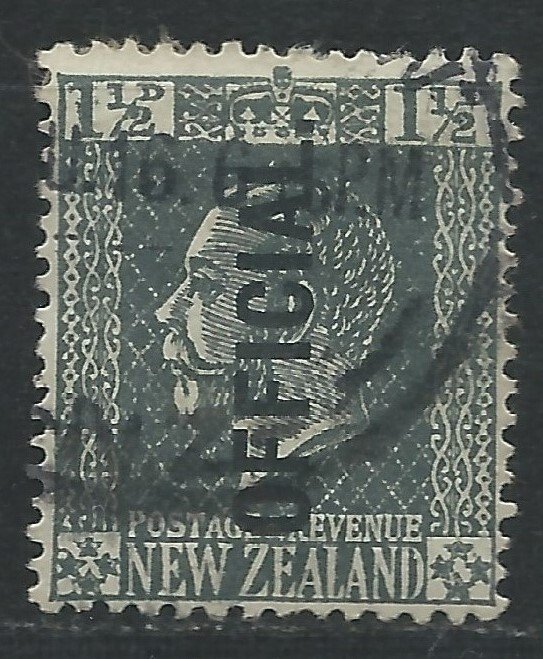 New Zealand 1916 - 1½d George V official - SGO89 used