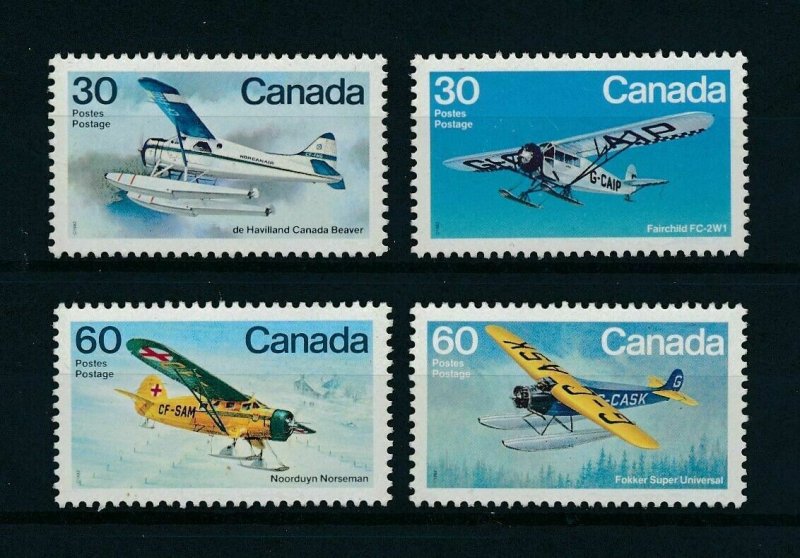 Canada 1982 Aviation Aircrafts  MNH