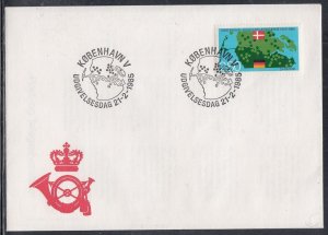 Denmark Scott 770 FDC - Bonn-Copenhagen Declaration, 30th Anniv.