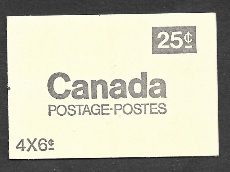 Canada BK65a: 6c (460d) x 4, Queen Elizabeth, VF