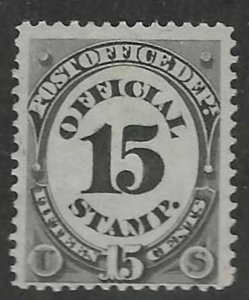 15c OFFICIAL (O53) MHR $140