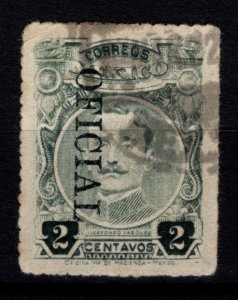 Mexico 1918 Portrait Def. optd. ‘OFICIAL’, 2c [Used]