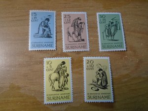 Suriname  #  B132-36  MNH