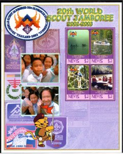 Nevis 2002 MNH Sc 1305a-d