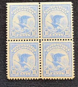 US Stamps Scott #F1 MnH Block of 4. Scott CV is $640.