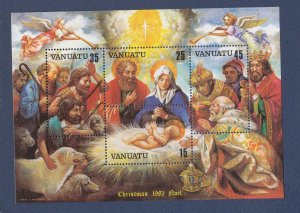 VANUATU-Scott 345a  - MNH S/S - Christmas 1982 