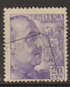 Spain Sc#693a Used