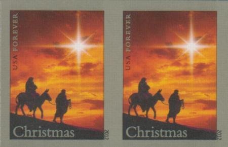 US Modern Imperf 2012 Complete Year Set - Pairs