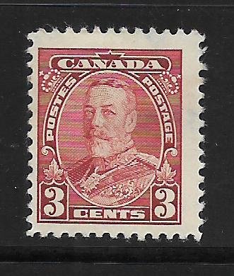 CANADA, 219, HINGED REMNANT, KING GEORGE V