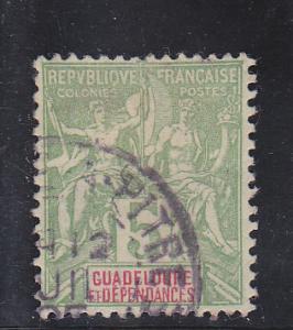 Guadeloupe  Scott#  31  Used
