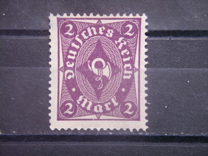 GERMANY, Empire, 1922-23, used 2m, Post Horn Scott 185