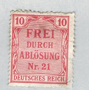 Germany Prussia OL4 Used Official 2 1903 (BP59303)