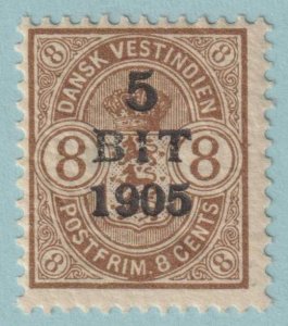 DANISH WEST INDIES 42 MINT  HINGED OG* NO FAULTS EXTRA FINE! CWX