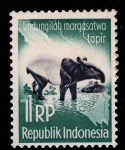 Indonesia Scott 478 MH*  Tapir stamp