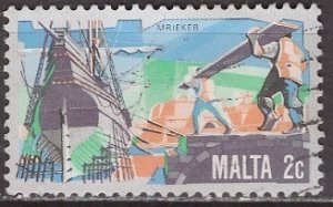 Malta; 1981: Sc. # 594; Used Single Stamp