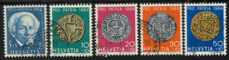 Switzerland B334-B338 Used VF