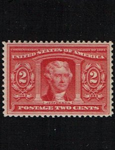 Scott #324 VF-OG-NH. SCV - $60.00