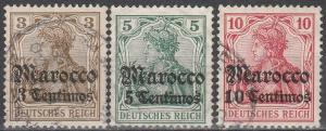 Germany Morocco #33-5  F-VF Used  CV $4.20  (A5070)